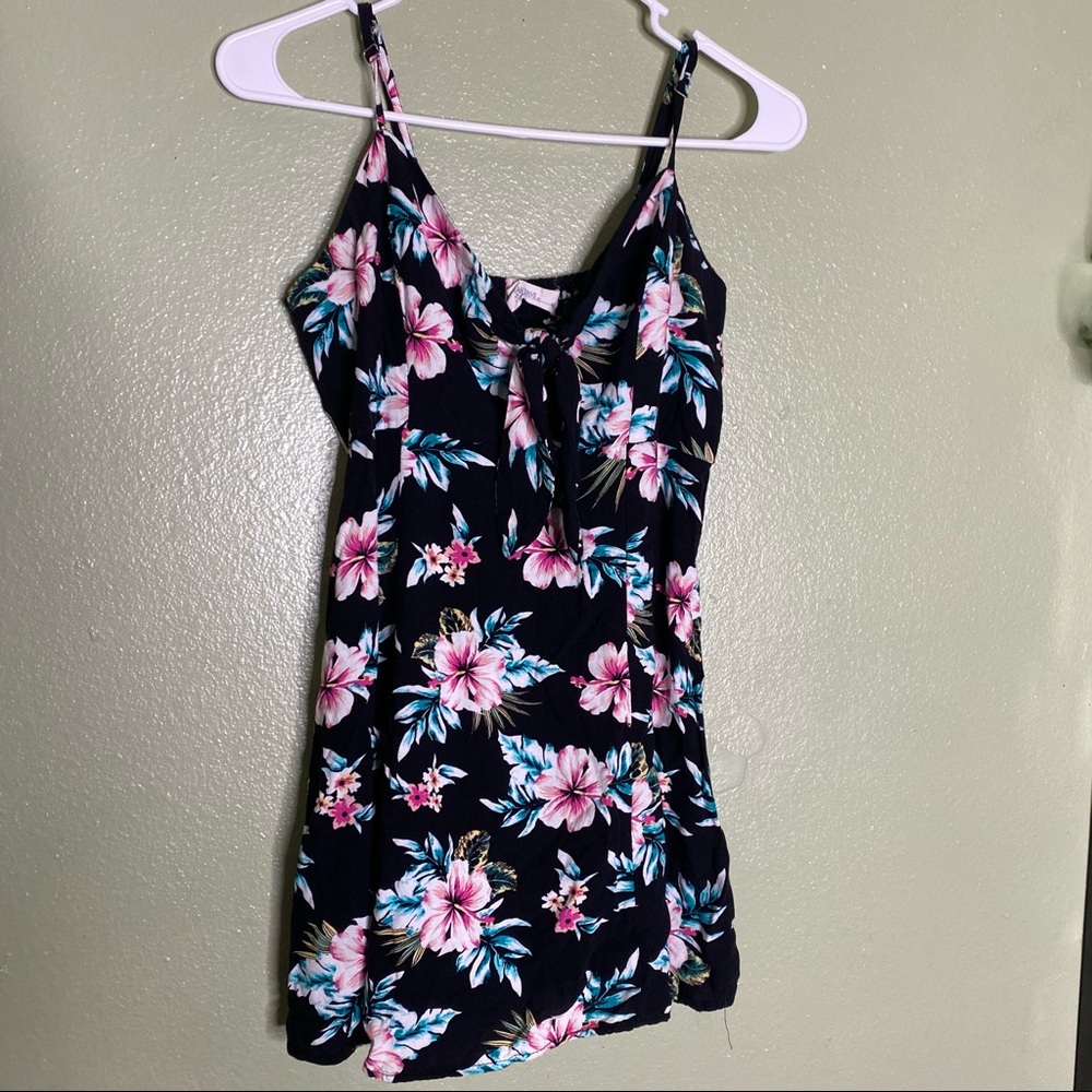 Ocean Drive Black Floral Blouse